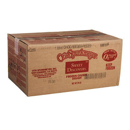 Otis Spunkmeyer Sweet Discovery Chocolate Flavored With Reese's Pieces Candy Bulk Bag Frozen Cookie Dough, 1 x 240 x - DOT product image 5