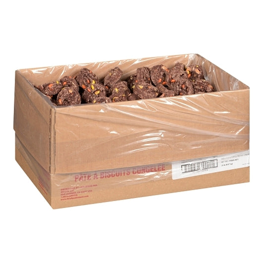 Otis Spunkmeyer Sweet Discovery Chocolate Flavored With Reese's Pieces Candy Bulk Bag Frozen Cookie Dough, 1 x 240 x - DOT product image 4