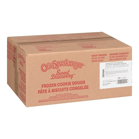 Otis Spunkmeyer Sweet Discovery Chocolate Chip Bulk Bag Frozen Cookie Dough, 1 x 160 x 2 oz Case - DOT product image 7