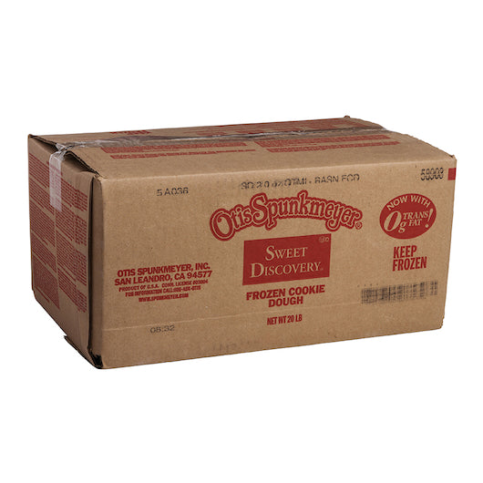 Otis Spunkmeyer Sweet Discovery Oatmeal Raisin Bulk Bag Frozen Cookie Dough, 1 x 160 x 2 oz Case - DOT product image 8