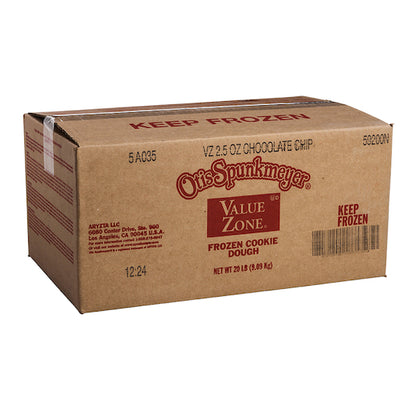Otis Spunkmeyer Value Zone Chocolate Chip Bulk Bag, 1 x 128 x 2.5 oz Case - DOT product image 5