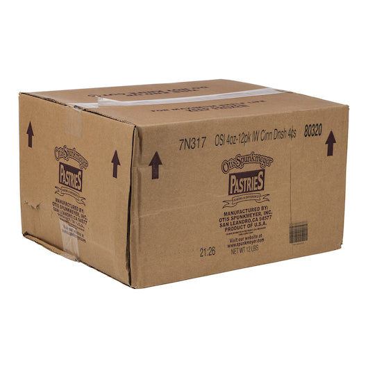 Otis Spunkmeyer Giant Iced Individually Wrapped Tray Pack Cinnamon Rolls, 48 x 4 oz Case - DOT product image 6