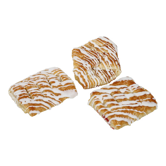 Otis Spunkmeyer Danish Variety Pack 24 Apple, 30 Cherry, and 30 Cheese Tray Bulk Pack Danish, 3 x 28 x 2.25 oz Case - DOT product image 5