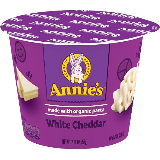 12 Pack : Annie's Homegrown - White Cheddar Microwavable Mac And - DOT product image 3