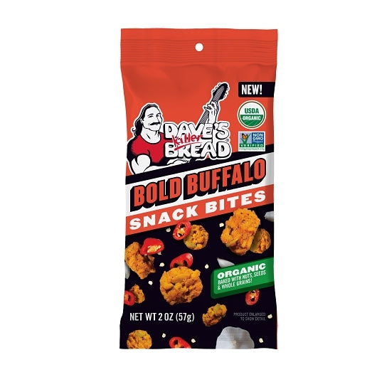 Dave's Killer Bread Original Buffalo Bites, 2 x 8 x 2 oz Case - Breads, Rolls & Buns
