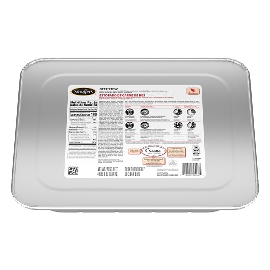 Nestle Stouffers Beef Stew, 4 x 4.5 lb Case - DOT product image 3
