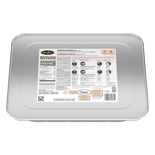 Nestle Stouffers Swedish Gravy Meatball, 4 x 3.875 lb Case - DOT product image 2