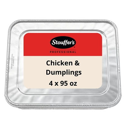 Nestle Stouffers Chicken & Dumplings, 4 x 95 oz Case - Prepared Foods