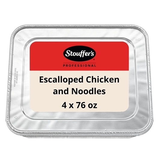 Nestle Stouffers Escalloped Chicken And Noodle, 4 x 4.74 lb Case - Prepared Foods