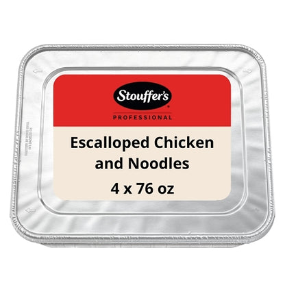 Nestle Stouffers Escalloped Chicken And Noodle, 4 x 4.74 lb Case - Prepared Foods
