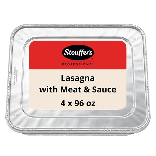 Nestle Stouffers Lasagna with Meat & Sauce Frozen Meal, 4 x 6 lb Case - DOT product image 2