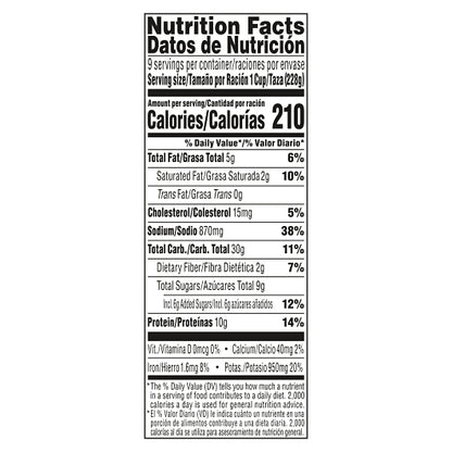 Nestle Stouffers Macaroni & Beef with Tomatoes, 4 x 4.75 lb Case - DOT product image 8