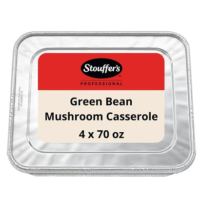 Nestle Stouffers Green Bean Mushroom Casserole, 4 x 4.375 lb Case - Frozen Vegetables & Sides
