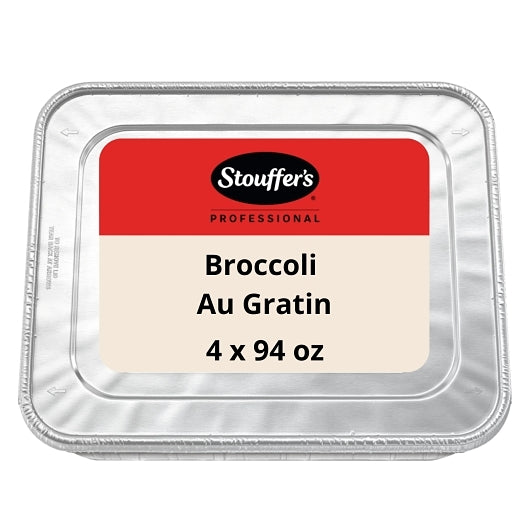 Nestle Stouffers Broccoli Au Gratin, 4 x 5.875 lb Case - Frozen Vegetables & Sides