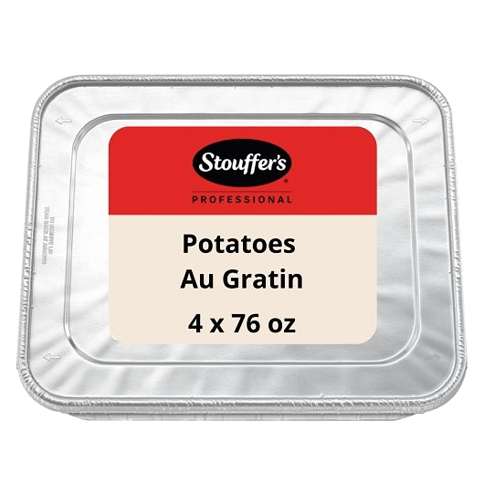 Nestle Stouffers Potatoes Au Gratin Potato, 4 x 4.75 lb Case - Frozen Potatoes Sides