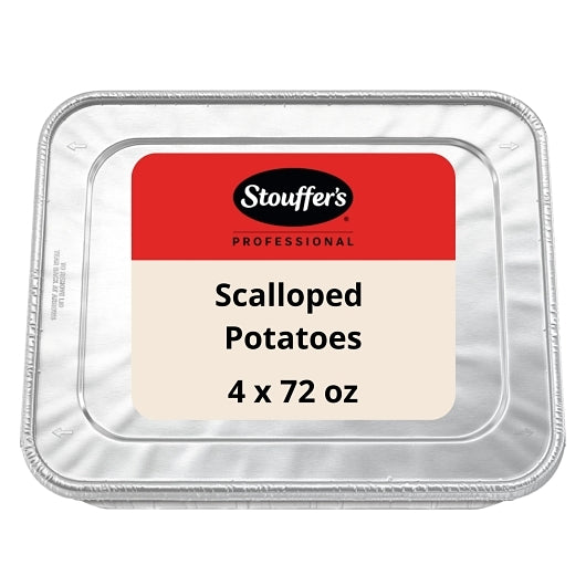 Nestle Stouffers Scalloped Potatoes, 4 x 4.5 lb Case - Frozen Potatoes Sides