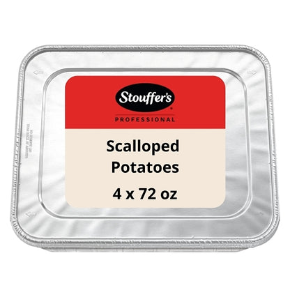 Nestle Stouffers Scalloped Potatoes, 4 x 4.5 lb Case - Frozen Potatoes Sides
