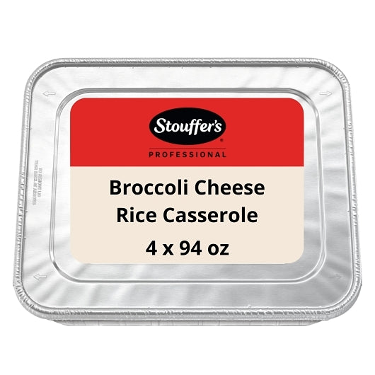 Nestle Stouffers Broccoli Cheese Rice Casserole, 4 x 5.875 lb Case - Rice & Grains