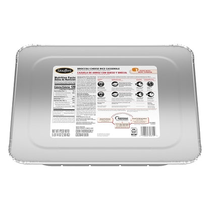 Nestle Stouffers Broccoli Cheese Rice Casserole, 4 x 5.875 lb Case - DOT product image 3