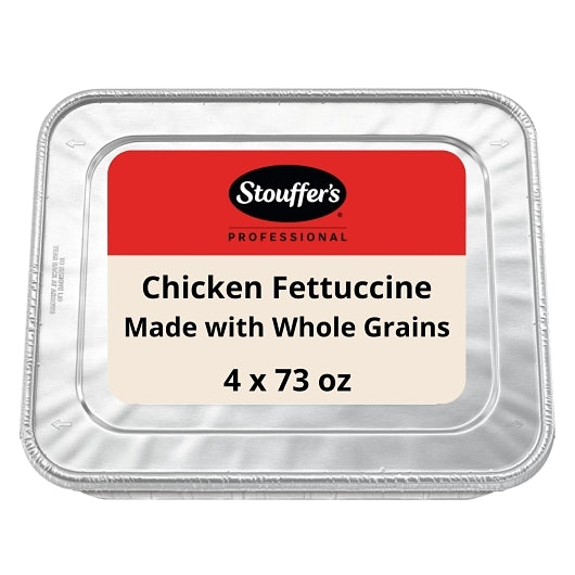 Nestle Stouffers Grilled Whole Grain Vegetable and Chicken Fettuccine, 4 x 4.563 lb Case - Pantry Ingredients