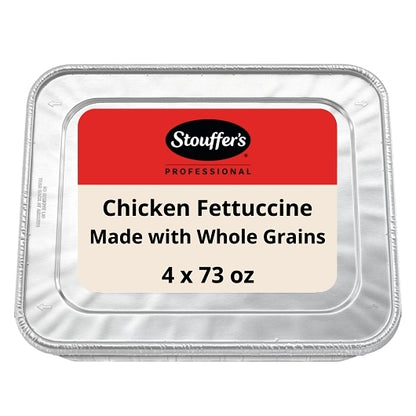 Nestle Stouffers Grilled Whole Grain Vegetable and Chicken Fettuccine, 4 x 4.563 lb Case - Pantry Ingredients