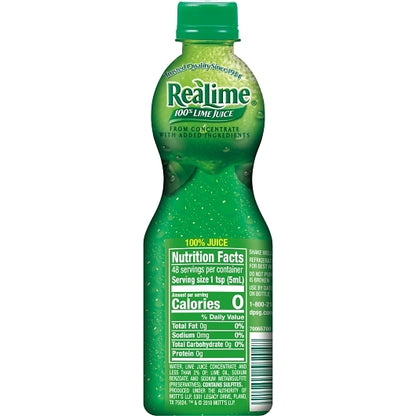 ReaLime Lime Juice, 12 x 8 fl oz Case - DOT product image 6
