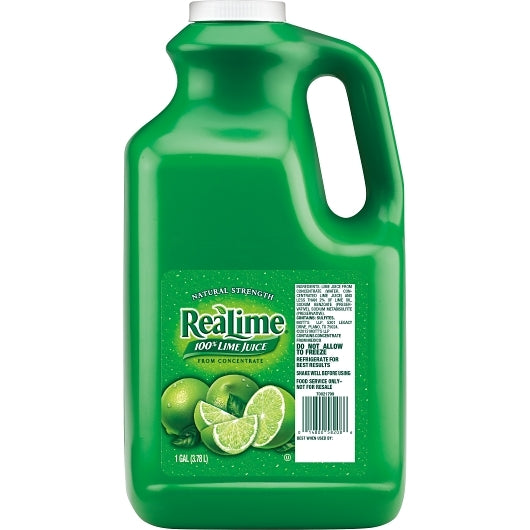 Realime Juice Lime Juice, 4 x 128 fl oz Case - DOT product image 7