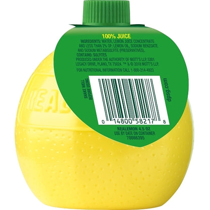 Realemon Lemon Juice, 24 x 4.5 fl oz Case - DOT product image 7