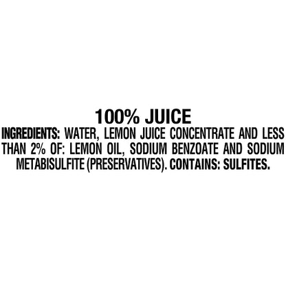 Realemon Lemon Juice, 24 x 4.5 fl oz Case - DOT product image 8