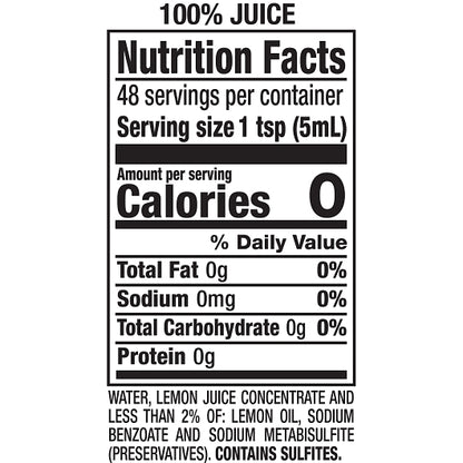 ReaLemon JUICE BOTTLE, 12 x 8 fl oz Case - DOT product image 8