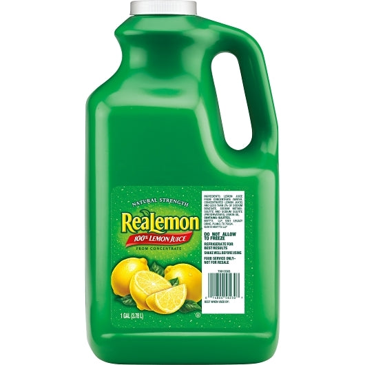 ReaLemon Lemon Juice, 4 x 128 fl oz Case - DOT product image 7