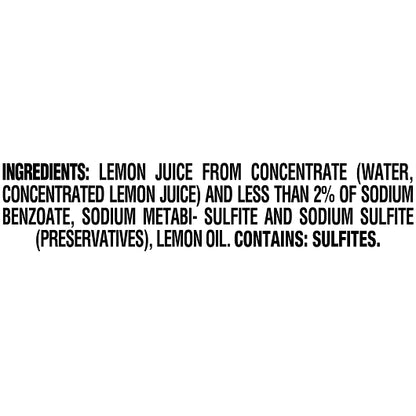 ReaLemon Lemon Juice, 4 x 128 fl oz Case - DOT product image 8