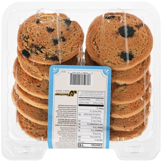 Hill & Valley Sugar Free Chocolate Chunk Cookie, 8 x 15 oz Case - DOT product image 6