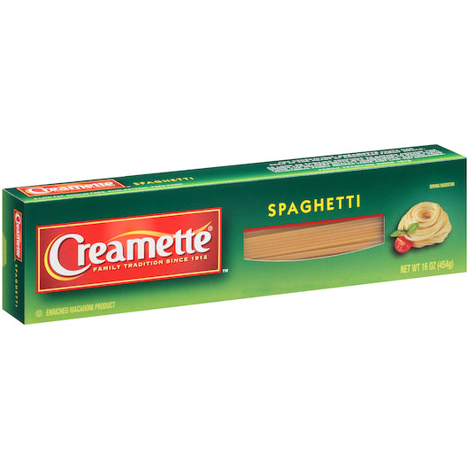 Creamette Pasta Spaghetti, 20 x 16 oz Case - DOT product image 4