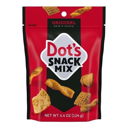 Dot's Homestyle Pretzels Original Snack Mix Bag, 10 x 4.4 oz Case - Popcorn, Pretzels & Snack Mix - image 2