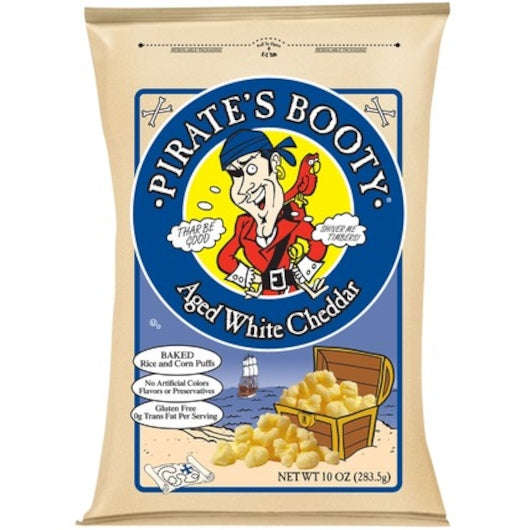 Pirate's Booty Aged White Cheddar Cheese Puffs, 6 x 10 oz Case - DOT product image 3