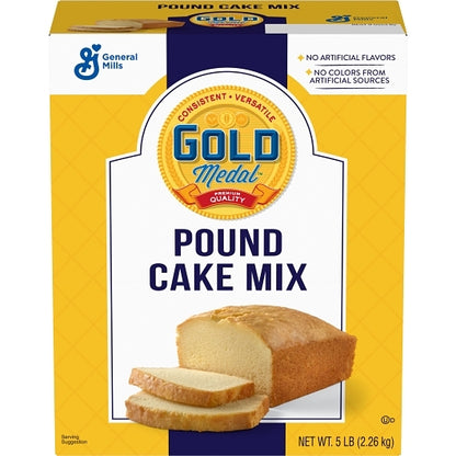 Gold Medal Pound Cake Mix, 6 x 5 lb Case - DOT product image 3
