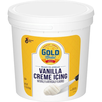 Gold Medal Ready-To-Spread Vanilla Creme Icing, 2 x 11 lb Case - DOT product image 2