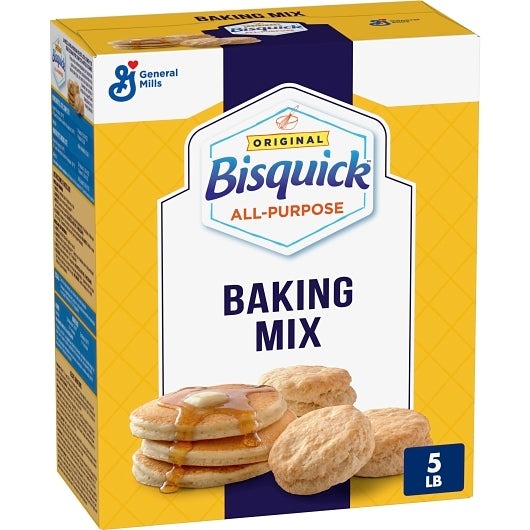 Bisquick Original All-Purpose Biscuit Mix, 6 x 5 lb Case - GS1 mobile-ready hero image