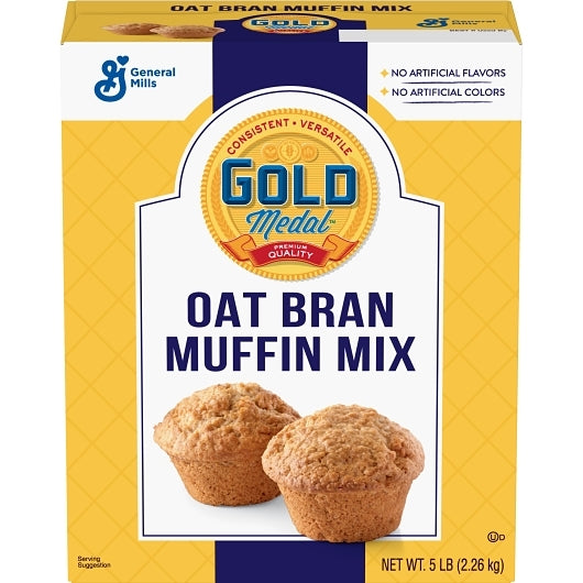 Gold Medal Oat Bran Muffin Mix, 6 x 5 lb Case - DOT product image 2