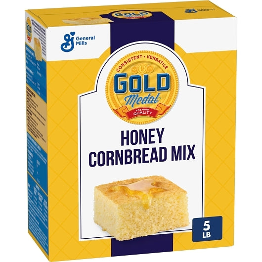 Gold Medal Honey Cornbread Cornbread Mix, 6 x 5 lb Case - Pantry Ingredients