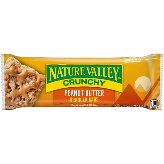 Nature Valley Crunchy Peanut Butter Granola Bar, 144 x 0.74 oz Case - DOT product image 4