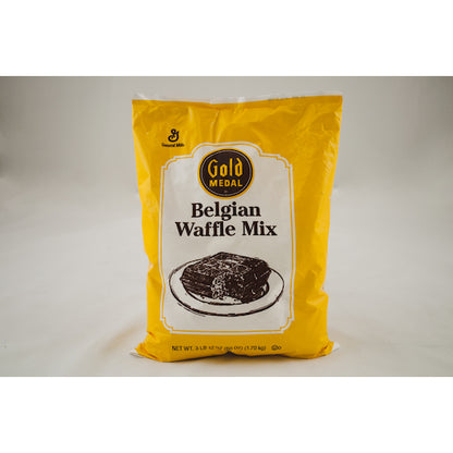 Gold Medal Belgian Waffle Mix, 8 x 60 oz Case - GS1 inner-pack image