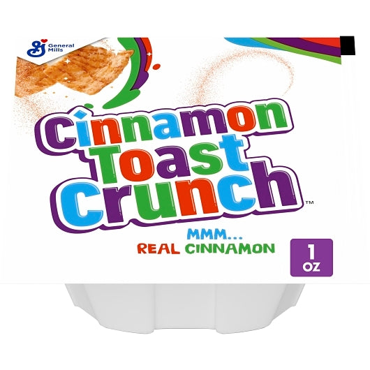 Cinnamon Toast Crunch Cereal Single Serve Bowl Pack, 96 x 1 oz Case - Plates Bowls