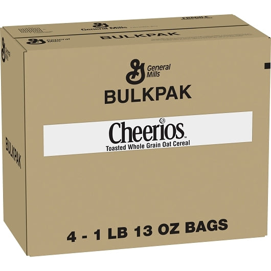 Cheerios Cereal Bulk Pack, 4 x 29 oz Case - Breakfast Foods