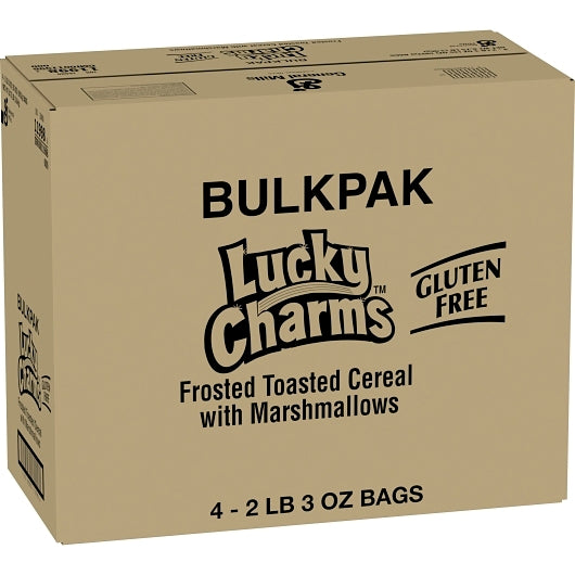 Lucky Charms Cereal, 4 x 2.188 lb Case - Breakfast Foods
