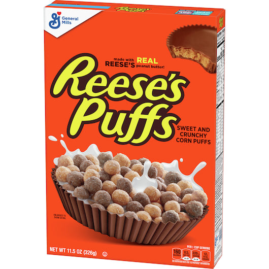 Reeses Puffs Cereal , 12 x 11.5 oz Case - DOT product image 7