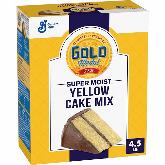Supermoist Yellow Cake Super Moist Yellow Cake Mix, 6 x 4.5 lb Case - DOT product image 8