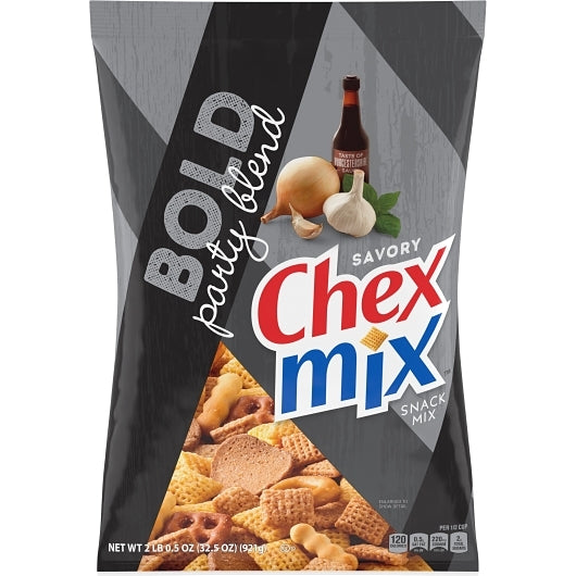 Chex Mix Bold Party Blend Snack Mix Bulk, 10 x 32.5 oz Case - DOT product image 5