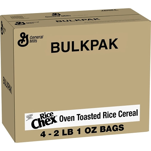 Rice Chex Kosher Cereal, 4 x 2.063 lb Case - Breakfast Foods